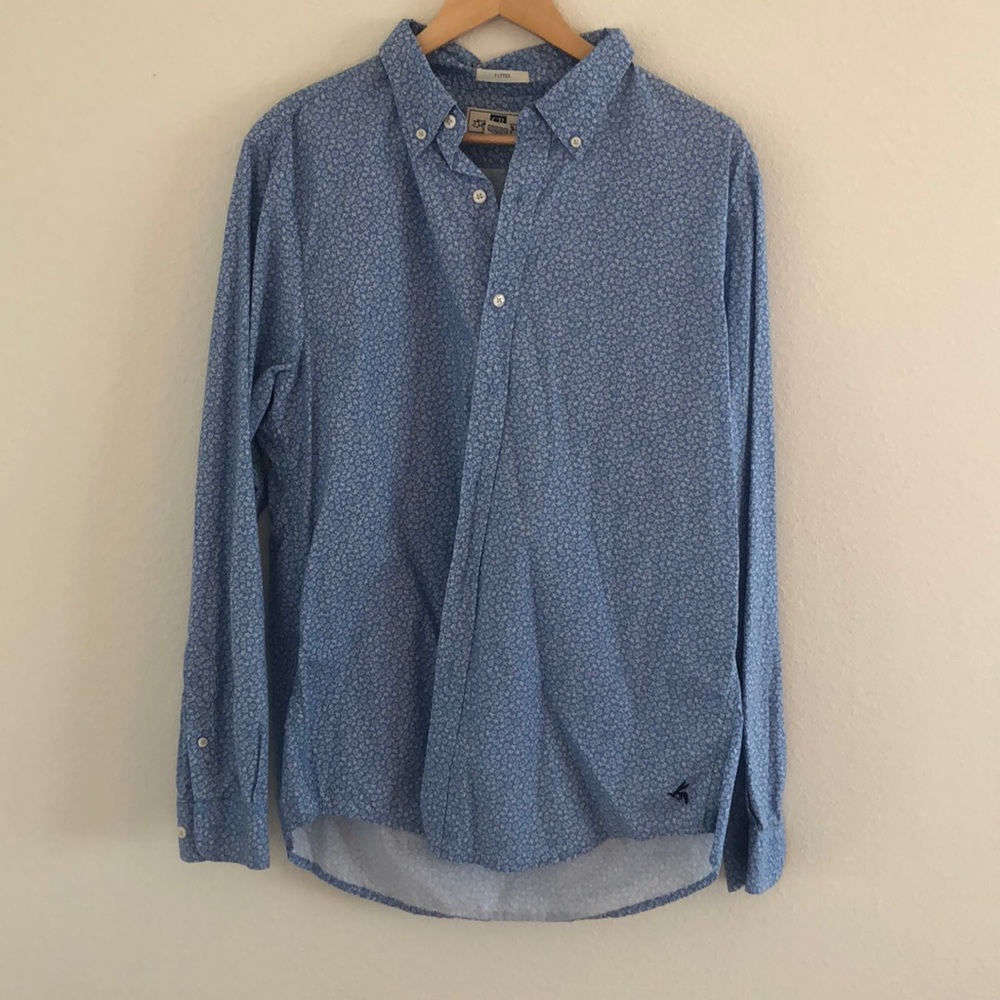 Men’s fitted floral shirt